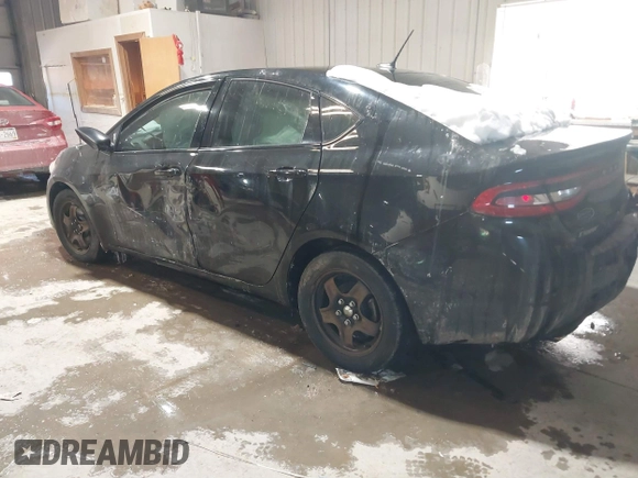 2013 Dodge Dart SXT with VIN 1C3CDFBAXDD342164, listed as a IAAI auction lot 41615218 with 122,243 mi miles. Bid and sale history available at carsss.com. Image 3.