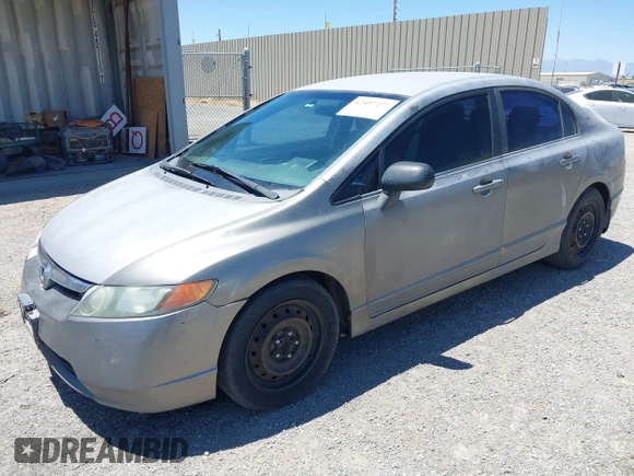 2008 Honda Civic LX z VIN 2HGFA16538H524963, wystawiony jako IAAI lot #42497277 z przebiegiem 441 700 mil mil oraz . Historia ofert i sprzedaży dostępna na DreamBid. Obrazek 2.