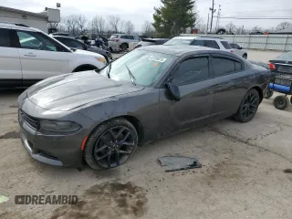 2020 Dodge Charger SXT with VIN 2C3CDXBG3LH167669, listed as a Copart auction lot 43785075 with 76,298 mi miles and Salvage Title. Bid and sale history available at carsss.com. Image 1.