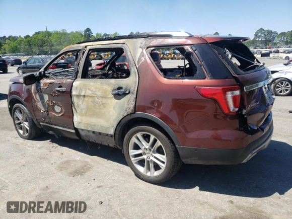 2016 Ford Explorer Limited z VIN 1FM5K8F85GGC82791, wystawiony jako Copart lot #53523305 z przebiegiem Nie podano mil oraz Szkoda całkowita • Salvage title. Historia ofert i sprzedaży dostępna na DreamBid. Obrazek 2.