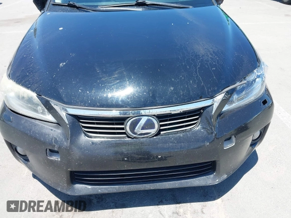 2012 Lexus CT 200h z VIN JTHKD5BH4C2053787, wystawiony jako IAAI lot #42533598 z przebiegiem 260 264 mil mil oraz . Historia ofert i sprzedaży dostępna na DreamBid. Obrazek 6.