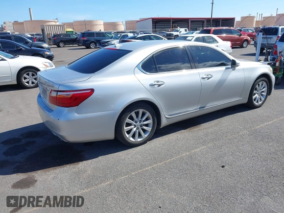 2011 Lexus LS 460 with VIN JTHBL5EF4B5102528, listed as a IAAI auction lot 42773934 with 155,970 mi miles and . Bid and sale history available at DreamBid. Image 4.