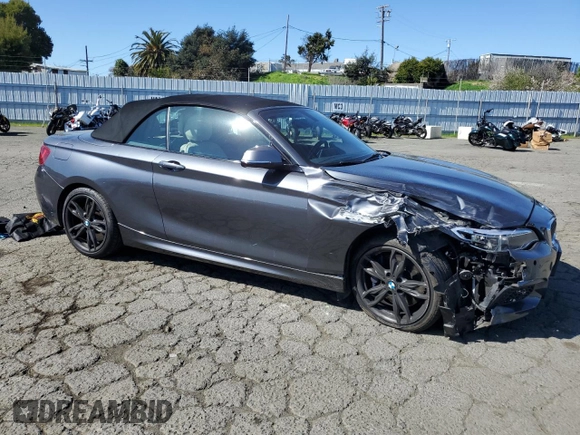 2016 BMW 2 Series M235i with VIN WBA1M1C58GV394704, listed as a Copart auction lot 46926065 with 69,352 mi miles and Salvage Title. Bid and sale history available at carsss.com. Image 4.