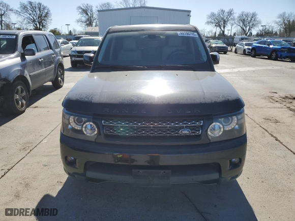 2012 Land Rover Range Rover Sport HSE LUX with VIN SALSK2D42CA756898, listed as a Copart auction lot 44190795 with 108,475 mi miles and Salvage Title. Bid and sale history available at carsss.com. Image 5.