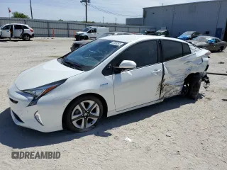 2018 Toyota Prius Two with VIN JTDKARFU1J3066044, listed as a Copart auction lot 50596365 with 25,232 mi miles and Salvage Title. Bid and sale history available at carsss.com. Image 1.