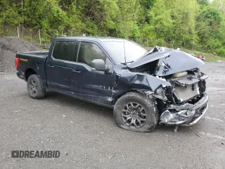 2023 Ford F-150 XL with VIN 1FTFW1E50PFA81169, listed as a Copart auction lot 55646095 with Not provided miles and Salvage title. Bid and sale history available at DreamBid. Image 4.