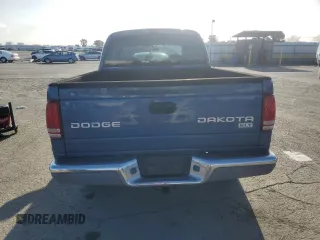 2004 Dodge Dakota SLT with VIN 1D7HG48N04S649545, listed as a Copart auction lot 51510515 with 152,143 mi miles and Salvage Title. Bid and sale history available at carsss.com. Image 6.