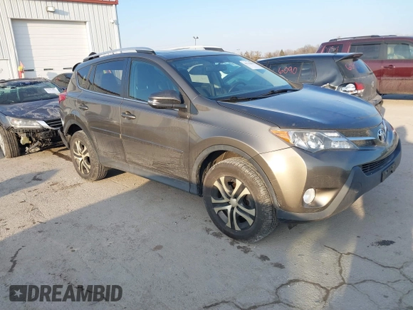 2013 Toyota RAV4 Limited with VIN 2T3DFREV1DW093654, listed as a IAAI auction lot 41711079 with 122,995 mi miles. Bid and sale history available at carsss.com. Image 1.