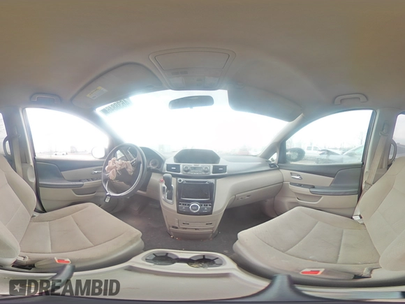 2017 Honda Odyssey SE with VIN 5FNRL5H39HB026684, listed as a Copart auction lot 46388465 with 176,311 mi miles and Non Repairable. Bid and sale history available at carsss.com. Image 14.