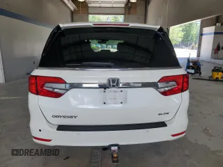 2018 Honda Odyssey Elite with VIN 5FNRL6H90JB103748, listed as a Copart auction lot 61512595 with 117,126 mi miles and Salvage title. Bid and sale history available at DreamBid. Image 6.