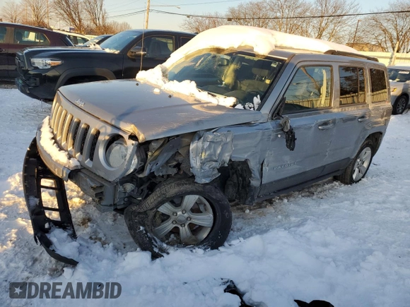 2015 Jeep Patriot Latitude with VIN 1C4NJPFB6FD377681, listed as a Copart auction lot 87102424 with Not Provided miles and Salvage Title. Bid and sale history available at DreamBid. Image 1.