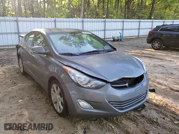 2013 Hyundai Elantra GLS z VIN 5NPDH4AE4DH285239, wystawiony jako Copart lot #52432085 z przebiegiem 109 822 mil mil oraz Szkoda całkowita • Salvage title. Historia ofert i sprzedaży dostępna na DreamBid. Obrazek 11.