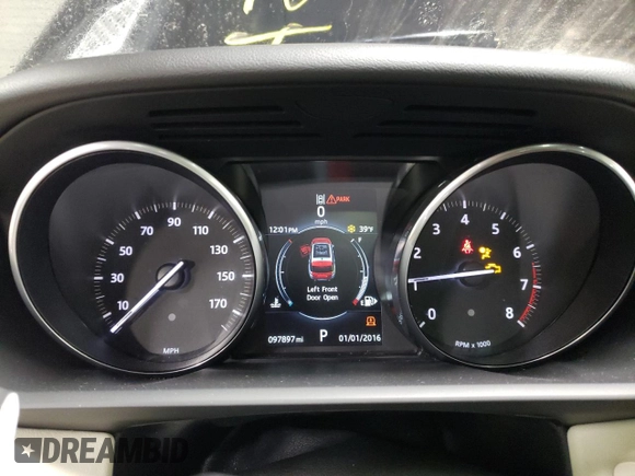 2017 Land Rover Range Rover Sport HSE with VIN SALWR2FV8HA145672, listed as a Copart auction lot 45575855 with 97,897 mi miles and Non Repairable. Bid and sale history available at carsss.com. Image 9.
