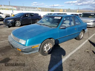 1991 Plymouth Sundance z VIN 1P3XP24D6MN564571, wystawiony jako Copart lot #78415044 z przebiegiem 50 625 mil mil oraz Tytuł czysty. Historia ofert i sprzedaży dostępna na DreamBid. Obrazek 1.
