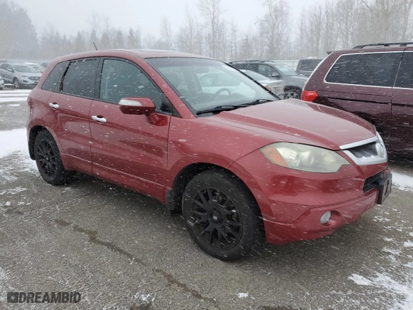 2008 Acura RDX Tech Pkg with VIN 5J8TB18558A019129, listed as a Copart auction lot 44847105 with 144,959 mi miles and Salvage Title. Bid and sale history available at carsss.com. Image 4.
