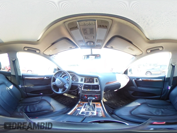 2014 Audi Q7 Premium Plus with VIN WA1LGAFE3ED002322, listed as a Copart auction lot 61565425 with 146,166 mi miles and Salvage title. Bid and sale history available at DreamBid. Image 16.