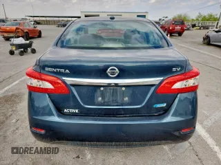 2014 Nissan Sentra SV with VIN 3N1AB7AP7EL653313, listed as a Copart auction lot 59536475 with 126,048 mi miles and Salvage title. Bid and sale history available at DreamBid. Image 6.