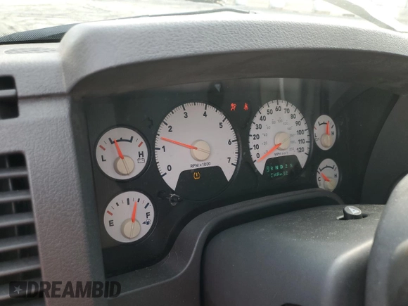2008 Dodge Ram 1500 SLT with VIN 1D7HA18N68S568149, listed as a Copart auction lot 52344305 with 163,700 mi miles and Salvage Title. Bid and sale history available at carsss.com. Image 9.