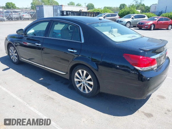 2011 Toyota Avalon with VIN 4T1BK3DB2BU404537, listed as a IAAI auction lot 41989468 with 180,403 mi miles and . Bid and sale history available at carsss.com. Image 3.
