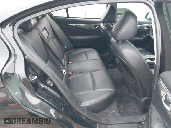 2014 Infiniti Q50 with VIN JN1BV7AP7EM691187, listed as a IAAI auction lot 41535773 with 82,148 mi miles and . Bid and sale history available at DreamBid. Image 8.