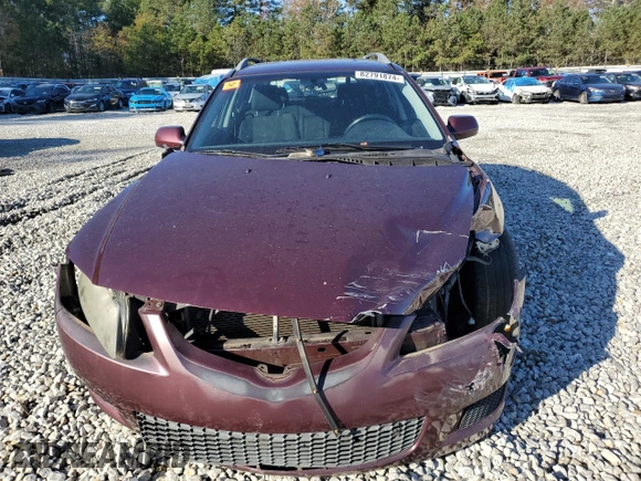 2007 Mazda 6 S Sport VE with VIN 1YVHP82D475M56362, listed as a Copart auction lot 82791874 with 172,045 mi miles and Salvage Title. Bid and sale history available at carsss.com. Image 5.