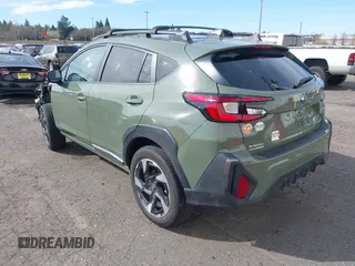 2024 Subaru Crosstrek Limited with VIN 4S4GUHM6XR3800649, listed as a IAAI auction lot 41891598 with 11,034 mi miles. Bid and sale history available at carsss.com. Image 3.