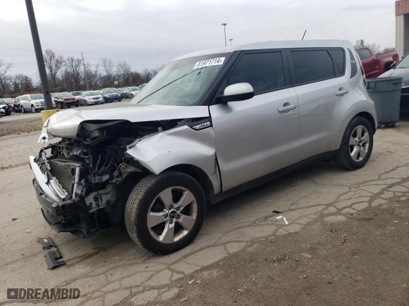 2019 Kia Soul with VIN KNDJN2A27K7691314, listed as a Copart auction lot 81971714 with 127,385 mi miles and Salvage Title. Bid and sale history available at carsss.com. Image 1.