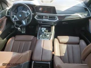 2021 BMW X5 xDrive40i with VIN 5UXCR6C00M9G55196, listed as a Copart auction lot 52712715 with 39,047 mi miles and Salvage Title. Bid and sale history available at carsss.com. Image 8.