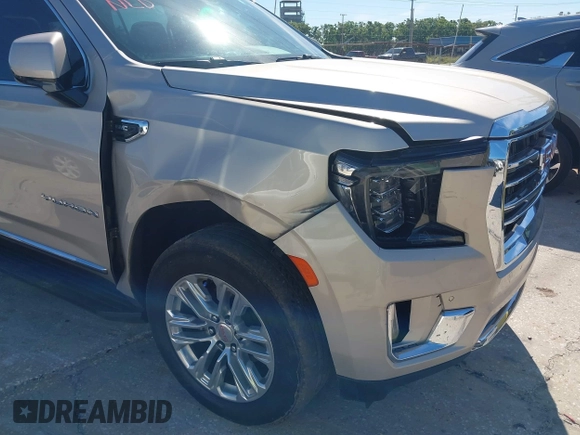 2021 GMC Yukon SLT with VIN 1GKS1BKD3MR168352, listed as a IAAI auction lot 41832252 with 95,750 mi miles. Bid and sale history available at carsss.com. Image 6.