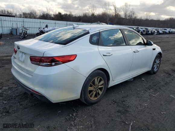 2016 Kia Optima LX with VIN KNAGT4L31G5099361, listed as a Copart auction lot 42216275 with 147,716 mi miles and Salvage Title. Bid and sale history available at carsss.com. Image 3.
