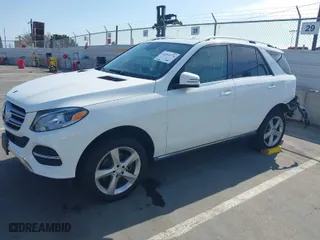 2017 Mercedes-Benz GLE with VIN 4JGDA5HB2HA886289, listed as a IAAI auction lot 42014776 with 132,480 mi miles. Bid and sale history available at carsss.com. Image 2.