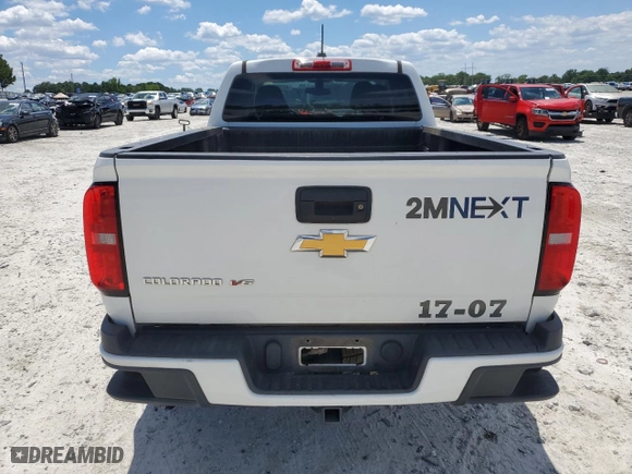 2017 Chevrolet Colorado 2WD WT with VIN 1GCGSBEN1H1307773, listed as a Copart auction lot 62754054 with 135,715 mi miles and Salvage Title. Bid and sale history available at carsss.com. Image 6.