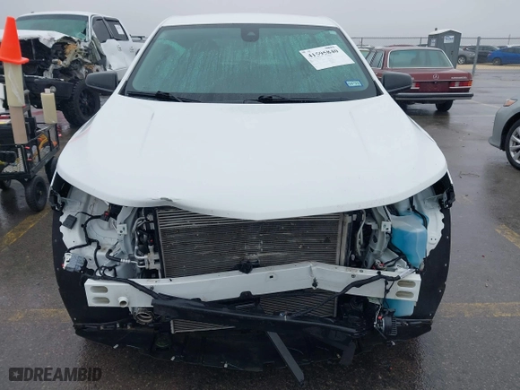 2022 Chevrolet Equinox LS with VIN 3GNAXHEV7NS222805, listed as a IAAI auction lot 41595840 with 37,430 mi miles. Bid and sale history available at carsss.com. Image 13.