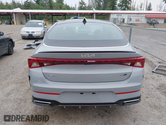 2022 Kia K5 GT-Line z VIN 5XXG64J2XNG133729, wystawiony jako IAAI lot #42440669 z przebiegiem 36 376 mil mil oraz . Historia ofert i sprzedaży dostępna na DreamBid. Obrazek 17.