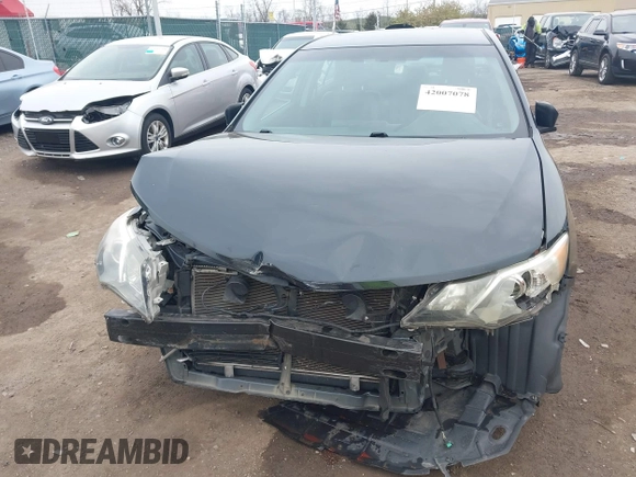 2012 Toyota Camry L with VIN 4T1BF1FK8CU145821, listed as a IAAI auction lot 42007078 with 77,607 mi miles. Bid and sale history available at carsss.com. Image 13.
