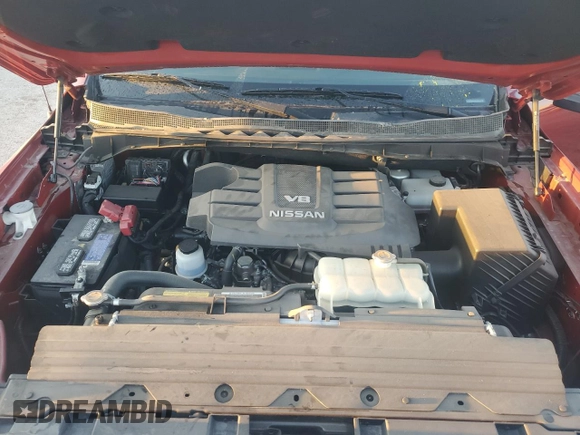 2020 Nissan Titan XD Platinum Reserve with VIN 1N6AA1FB9LN508763, listed as a Copart auction lot 46680825 with 560 mi miles and Salvage Title. Bid and sale history available at carsss.com. Image 11.