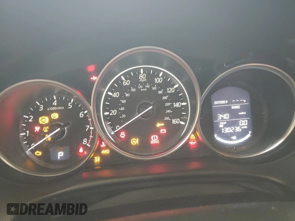 2016 Mazda CX-5 Sport z VIN JM3KE4BY0G0768549, wystawiony jako Copart lot #49923445 z przebiegiem 130 236 mil mil oraz Szkoda całkowita • Salvage title. Historia ofert i sprzedaży dostępna na DreamBid. Obrazek 9.