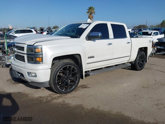 2015 Chevrolet Silverado 1500 High Country with VIN 3GCUKTEC6FG204564, listed as a IAAI auction lot 41953511 with 130,341 mi miles. Bid and sale history available at carsss.com. Image 17.
