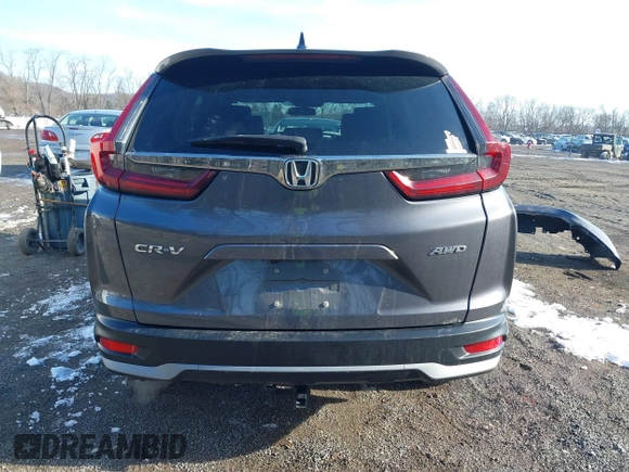 2020 Honda CR-V EX with VIN 2HKRW2H59LH606857, listed as a IAAI auction lot 41617011 with 68,850 mi miles. Bid and sale history available at carsss.com. Image 17.