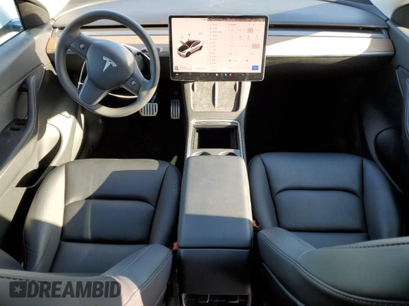 2022 Tesla Model Y Performance с VIN 7SAYGDEF4NF381656, выставлен на аукционе Copart как лот 48758954 с пробегом 18 335 миль миль и Списание • Salvage title. История ставок и продаж доступна на DreamBid. Изображение 8.