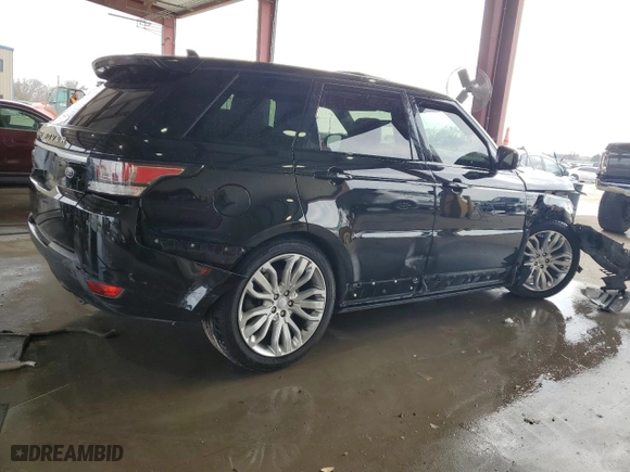 2016 Land Rover Range Rover Sport V6 HSE with VIN SALWR2VF9GA557298, listed as a Copart auction lot 43445165 with NaN miles and Clean Title. Bid and sale history available at carsss.com. Image 3.