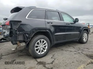 2021 Jeep Grand Cherokee Laredo X with VIN 1C4RJFAG3MC615486, listed as a Copart auction lot 58714955 with 36,830 mi miles and Salvage title. Bid and sale history available at DreamBid. Image 3.