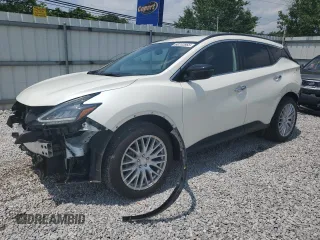 2023 Nissan Murano SV z VIN 5N1AZ2BS6PC118367, wystawiony jako Copart lot #60232865 z przebiegiem 14 476 mil mil oraz Szkoda całkowita • Salvage title. Historia ofert i sprzedaży dostępna na DreamBid. Obrazek 1.