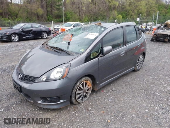 2013 Honda Fit Sport with VIN JHMGE8H56DC029276, listed as a IAAI auction lot 42002632 with 199,549 mi miles. Bid and sale history available at carsss.com. Image 21.