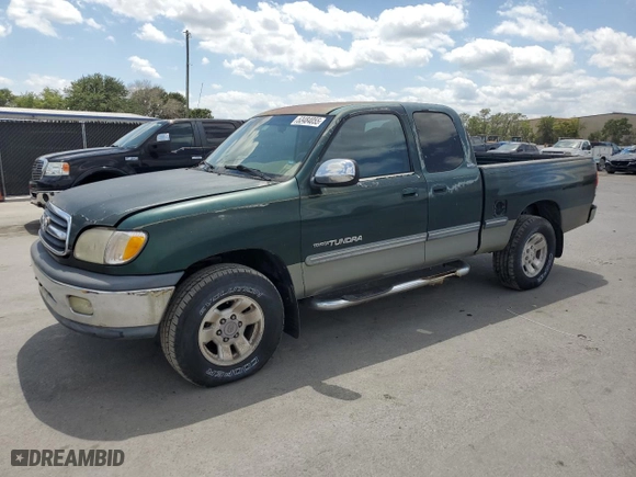 2001 Toyota Tundra SR5 with VIN 5TBRT34131S133863, listed as a Copart auction lot 53484055 with 200,438 mi miles and Clean Title. Bid and sale history available at carsss.com. Image 1.