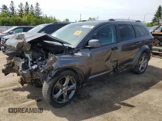 2016 Dodge Journey Crossroad Plus z VIN 3C4PDDGG1GT106175, wystawiony jako Copart lot #58512005 z przebiegiem Nie podano mil oraz Szkoda całkowita • Salvage title. Historia ofert i sprzedaży dostępna na DreamBid. Obrazek 1.