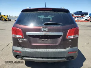 2013 Kia Sorento EX with VIN 5XYKU3A60DG343229, listed as a Copart auction lot 52210945 with 193,362 mi miles and Salvage Title. Bid and sale history available at carsss.com. Image 6.