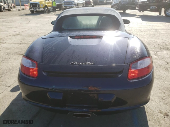 2007 Porsche Boxster with VIN WP0CA29887U711673, listed as a Copart auction lot 77713664 with 49,854 mi miles and Salvage Title. Bid and sale history available at carsss.com. Image 6.