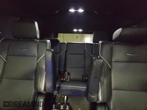 2023 Cadillac Escalade ESV 4WD Premium Luxury z VIN 1GYS4KKL7PR268558, wystawiony jako Copart lot #89128085 z przebiegiem 62 628 mil mil oraz Czysty tytuł • Clean title. Historia ofert i sprzedaży dostępna na DreamBid. Obrazek 10.