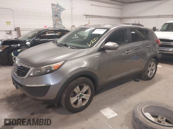2012 Kia Sportage LX with VIN KNDPBCA2XC7237939, listed as a IAAI auction lot 42138538 with 138,099 mi miles and . Bid and sale history available at DreamBid. Image 2.